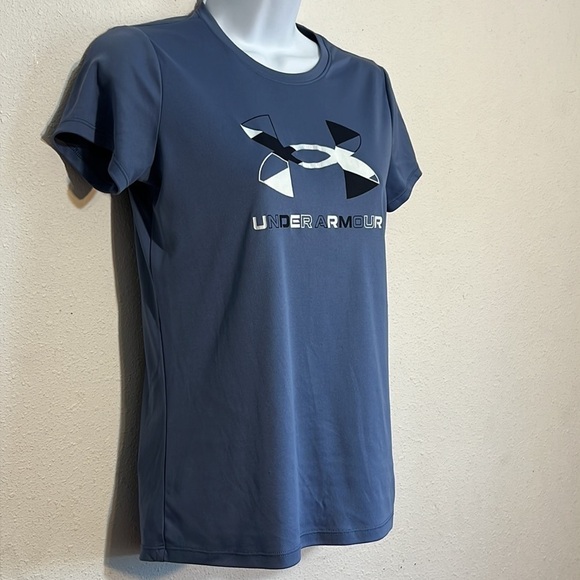 Under Armour Heat Gear Tee Size Youth Large - Picture 2 of 8